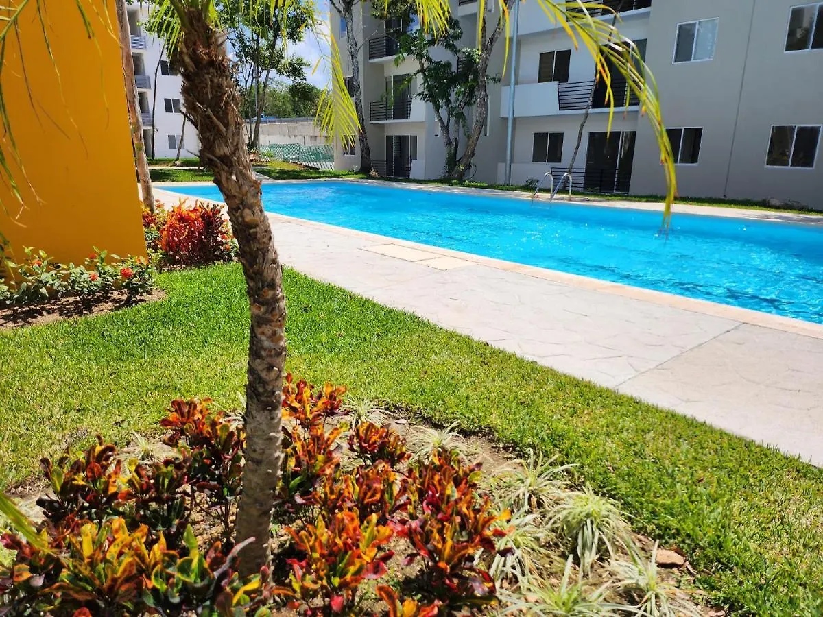 プレヤデルカーメンDepartamento Paseo Cumbres Lアパートメント メキシコ